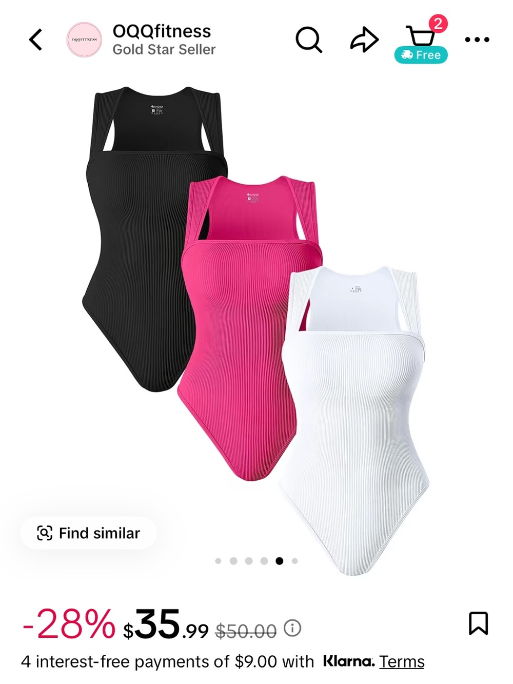 Ribbed Scoop Neck Bodysuit - Black, Hot Pink, White